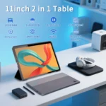 URAO C9+ tablet rear view highlighting 13MP camera