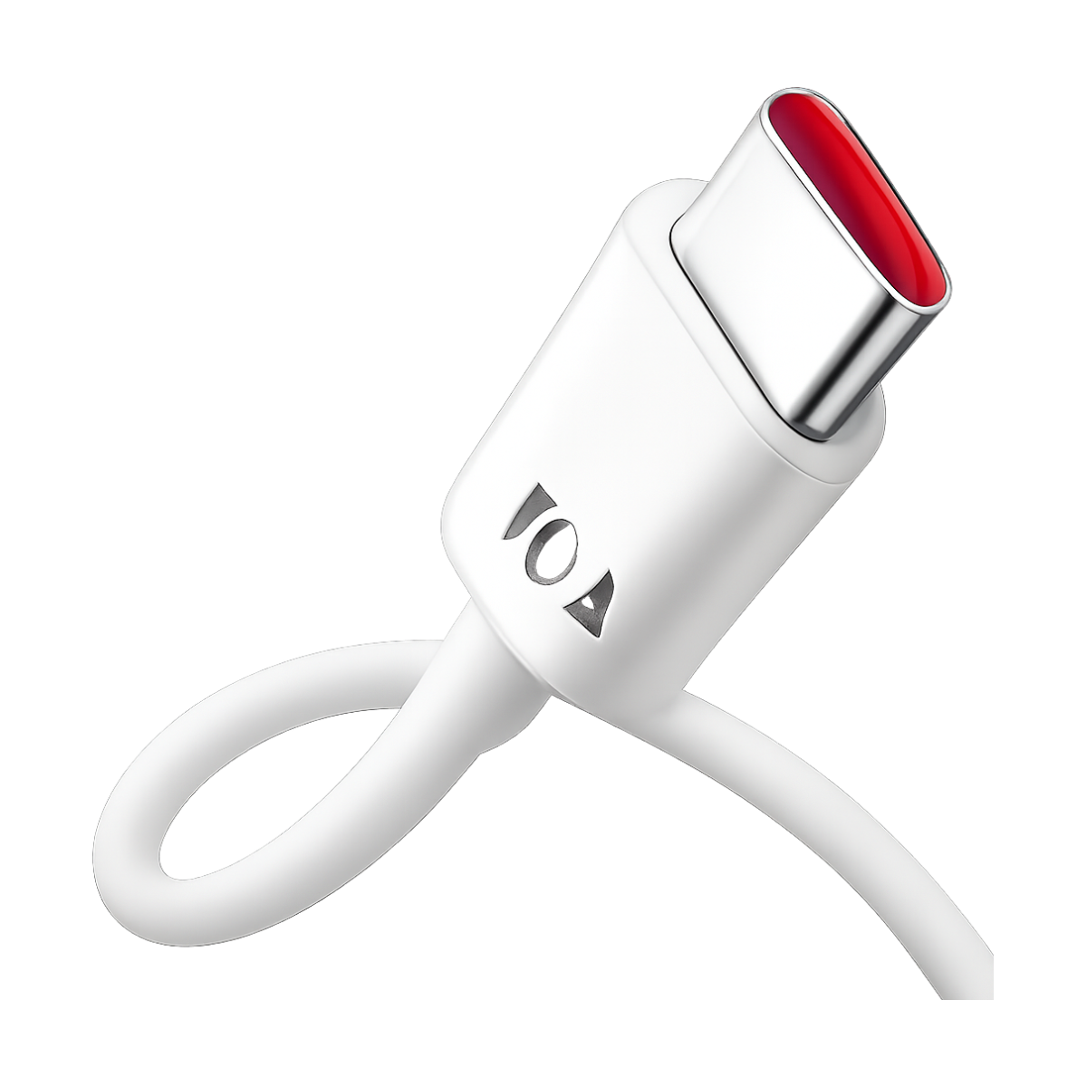 120W 10A USB A to Type-C fast charging cable angled view