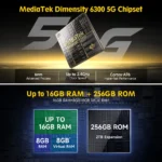 Ulefone Armor Pad 4 Ultra rugged tablet with LED camping light active