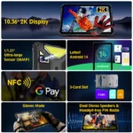 Ulefone Armor Pad 4 Ultra tablet showcasing rugged design and ports