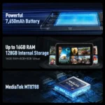 Ulefone Armor Pad Pro rugged tablet showing rear 48MP camera