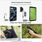 Ulefone Armor Pad Pro rugged tablet showing screen and side buttons