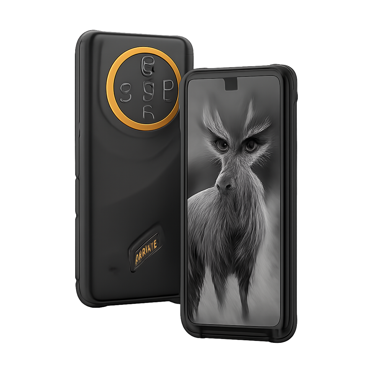 Ulefone Armor X31 4G Rugged Phone Android 14 Smartphone 6.56”12GB RAM 128GB ROM 48MP NFC Night Camera IR Blaster Global version-bg-clean Ulefone Armor X31 rugged smartphone front view with 6.56 inch display