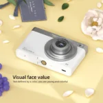 C13 50MP digital camera front view in black