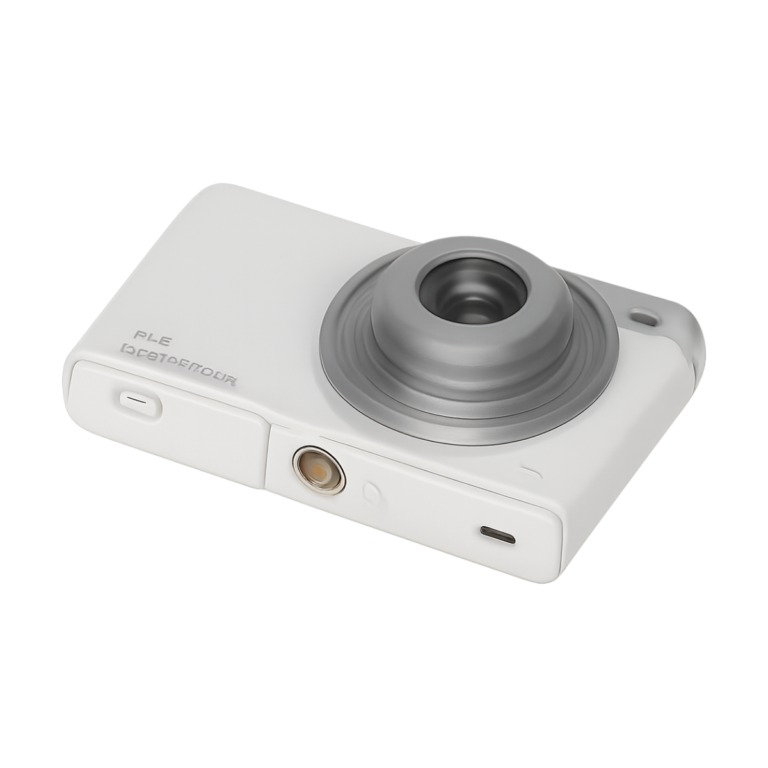 C13 50MP digital camera front view in black