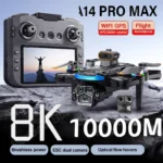 Upgrade A14 Pro Max drone with 8K dual-camera and GPS obstacle avoidance
