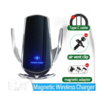 VIKEFON 15W magnetic wireless car charger on air vent mount