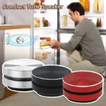 Side view of VIKEFON Hummingbird bone conduction stereo speaker