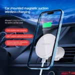360 degree rotating ball joint of VIKEFON car wireless charger