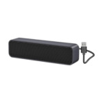 Front view of VIKEFON USB mini 3D stereo speaker