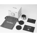 VILTROX WCL-X100VI lens mounted on Fujifilm X100V camera body