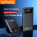 VIVO power bank digital display and ports close-up
