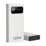 VIVO 200000mAh 120W portable power bank with digital display and metal casing