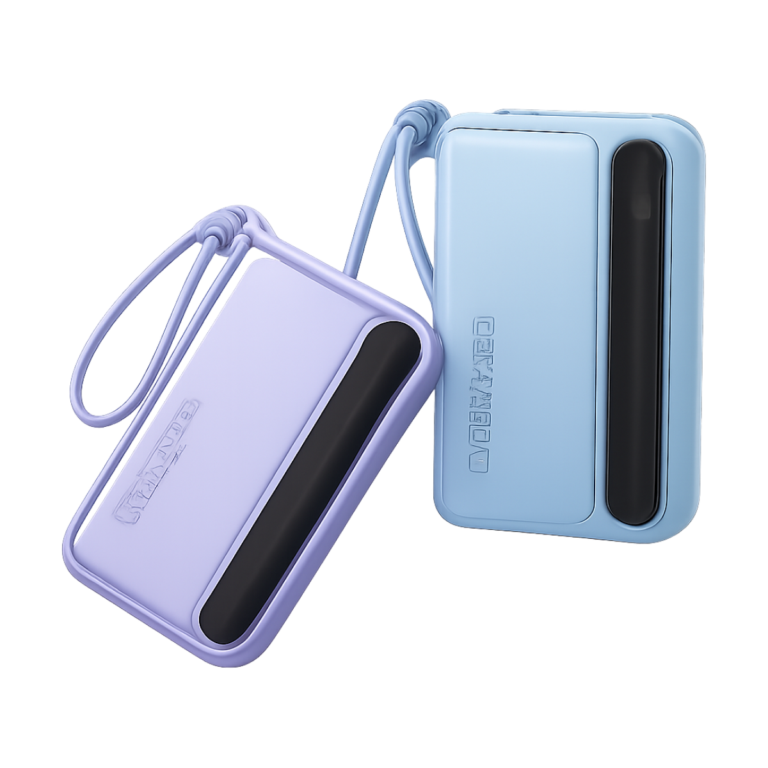 VIVO 500000mAh 120W power bank front view with digital display