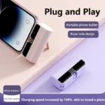VIVO power bank charging an iPhone