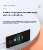 VIVO wireless fast charger showing USB ports
