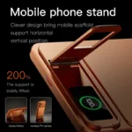 VIVO magnetic power bank with lanyard attached for portability