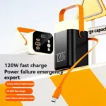 VIVO power bank with built-in charging cables