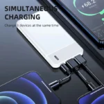 VIVO high capacity power bank showing USB and USB-C ports