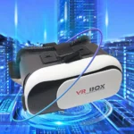 VR BOX 3D headset adjustable headgear detail