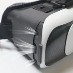 Top view showing VR BOX 3D adjustable strap design