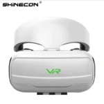 VRShinecon VR headset with remote controls displayed
