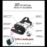 VR Shinecon G18E VR Glasses for 4.7-7" Phones with Joystick - Image 2