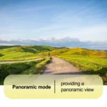 Close-up of Vandlion A56 camera lens and control buttons