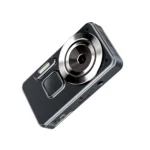 Vandlion A56 digital camera alongside included accessories