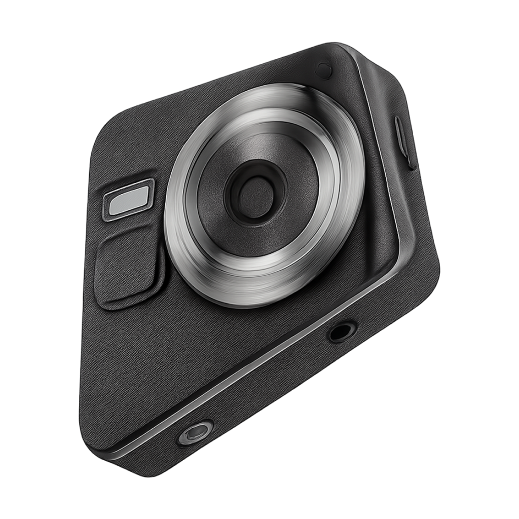 Vandlion A56 digital camera front view with 18X zoom lens