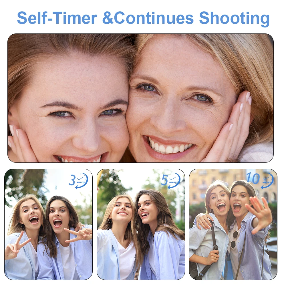 Vandlion A61 camera with Type-C cable and storage bag accessories