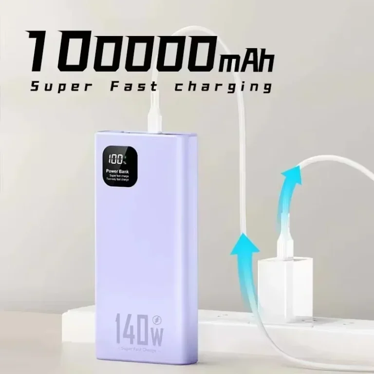 ViVO power bank digital LED display close-up