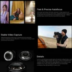 Close-up of Viltrox 56mm F1.2 Pro lens aperture and focus ring