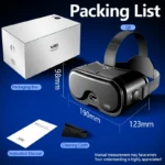 Antrakill VRG Q8 VR headset angled view highlighting lens