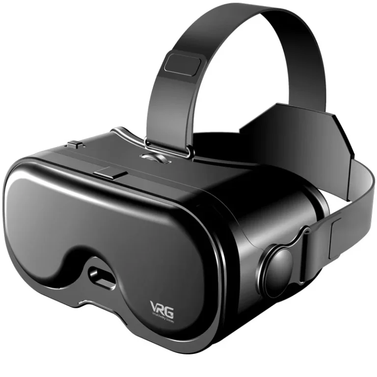 Antrakill VRG Q8 black VR glasses headset front view