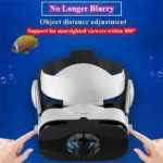 Detachable breathable PU mask on Fiit VR 5F headset