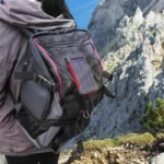 Vivo portable power bank showing solar panel and LED lamp