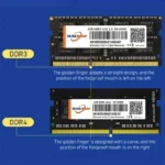 Black WALRAM laptop memory module detailed image
