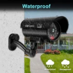 Waterproof Dummy Security Camera with Red LED Light - Image 3
