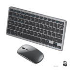 GOOJODOQ KM01 wireless Bluetooth and 2.4G keyboard for laptop, PC, and tablet