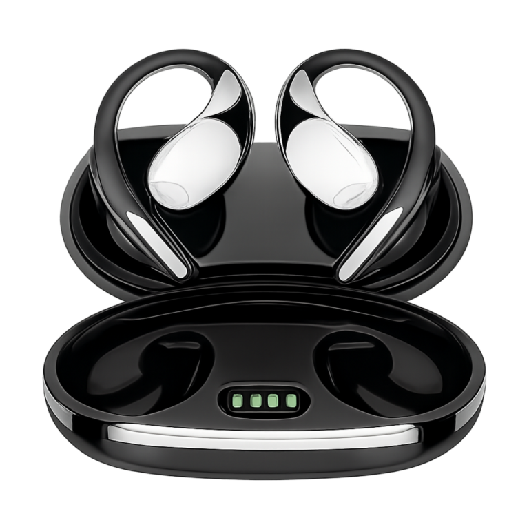 Bluetooth 5.4 AI translation wireless earbuds with charging case