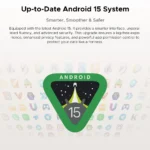 DOOGEE Tab E3 Pro displaying Android 15 home screen