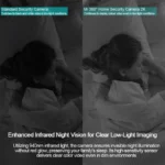 XIAOMI Home Security Camera with included power adapter and accessories