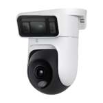 XIAOMI Outdoor Camera 4 dual lens white dome security camera front view