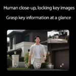 XIAOMI Outdoor Camera 4 with audible and visual alarm lights