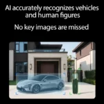 Two-way audio feature on XIAOMI Outdoor Camera 4 with microphone and speaker