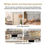 XIAOMI C300 smart camera with power adapter and cables