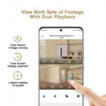 XIAOMI C300 dual camera security device close-up