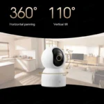 XIAOMI Smart Camera C700 side angle showing lens and speaker