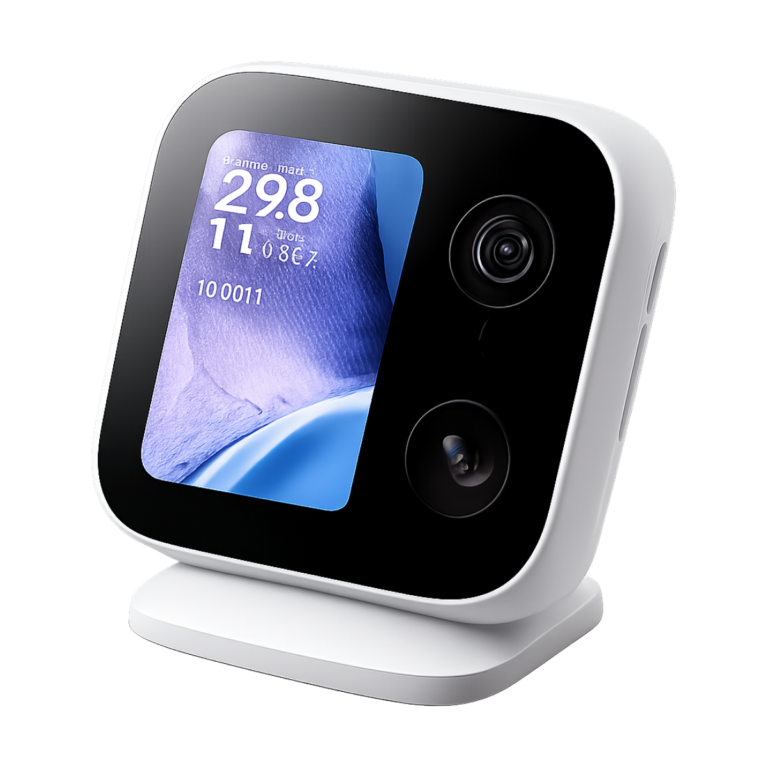 Front view of XIAOMI Smart Camera Video Call Edition with 3.5-inch screen